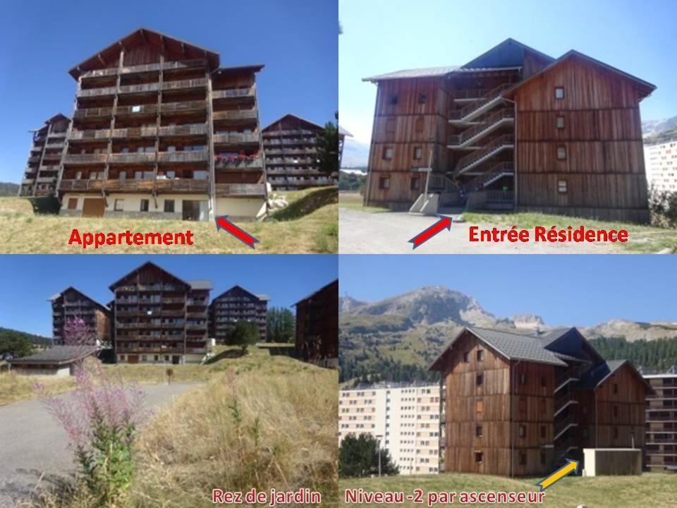 Appartement 8-10 Personnes Superdevoluy Hautes Alpes Rez De Chaussee Vue Panoramique 3 Chambres Le Devoluy Bagian luar foto
