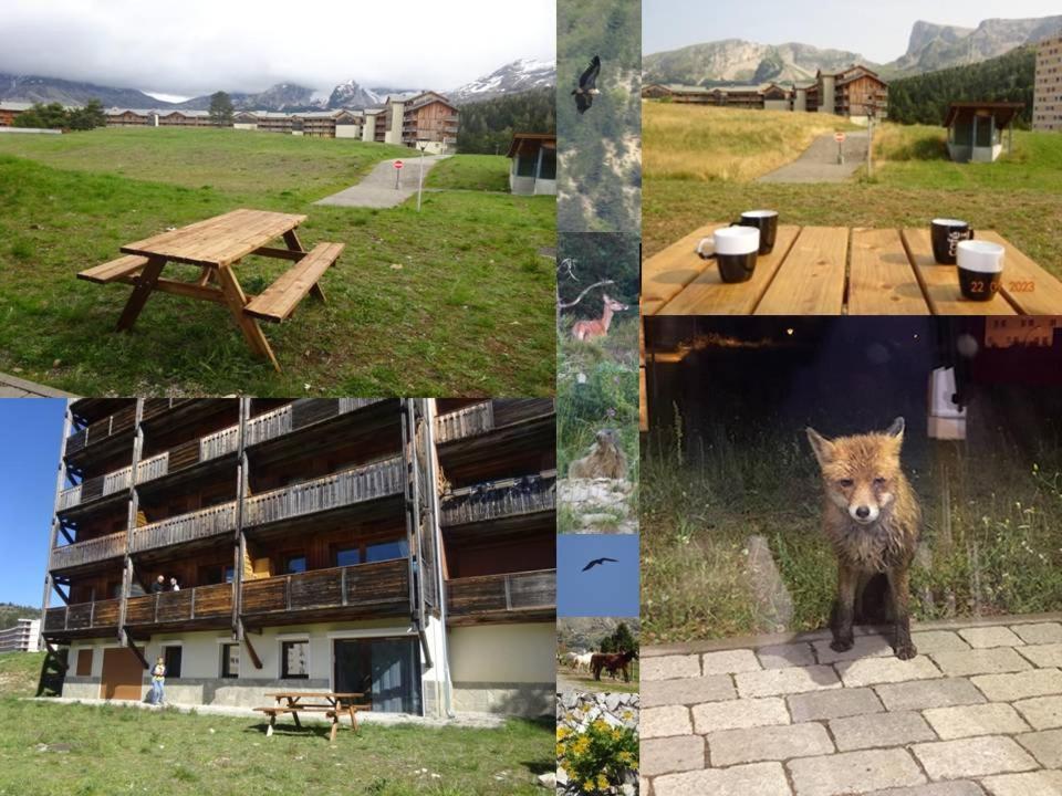 Appartement 8-10 Personnes Superdevoluy Hautes Alpes Rez De Chaussee Vue Panoramique 3 Chambres Le Devoluy Bagian luar foto
